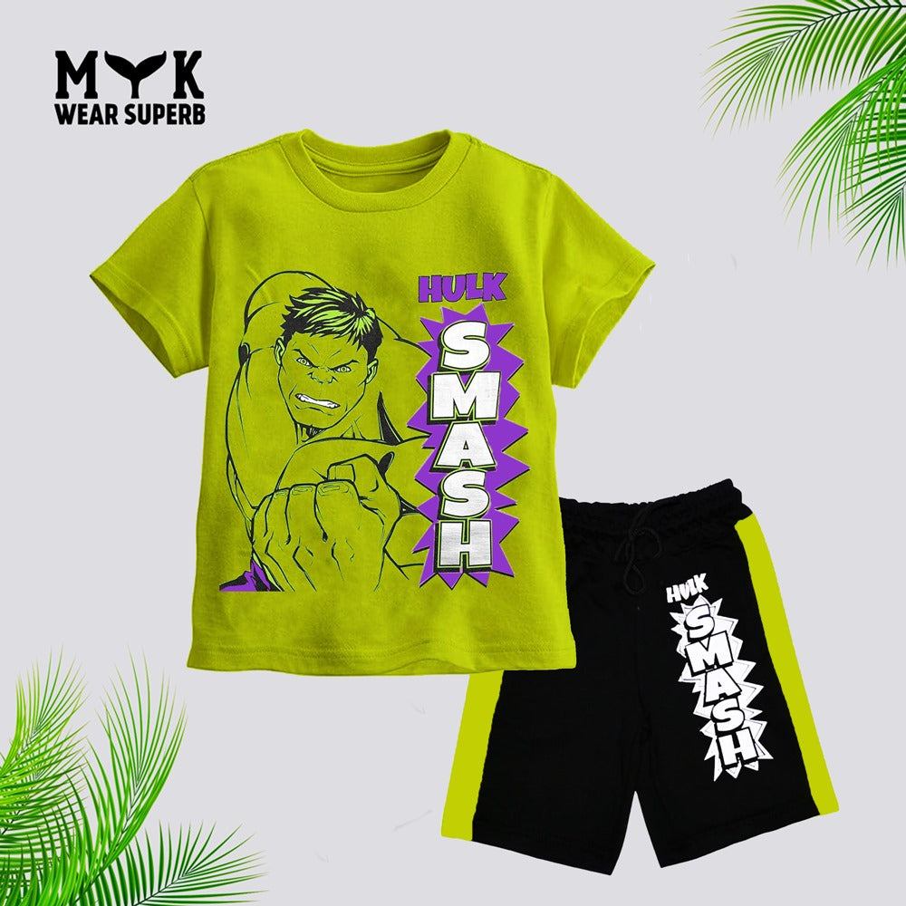 Hulk short with T.shirt for Baby Boy