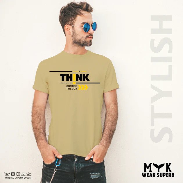 Think Outside The Box T-shirt For Men