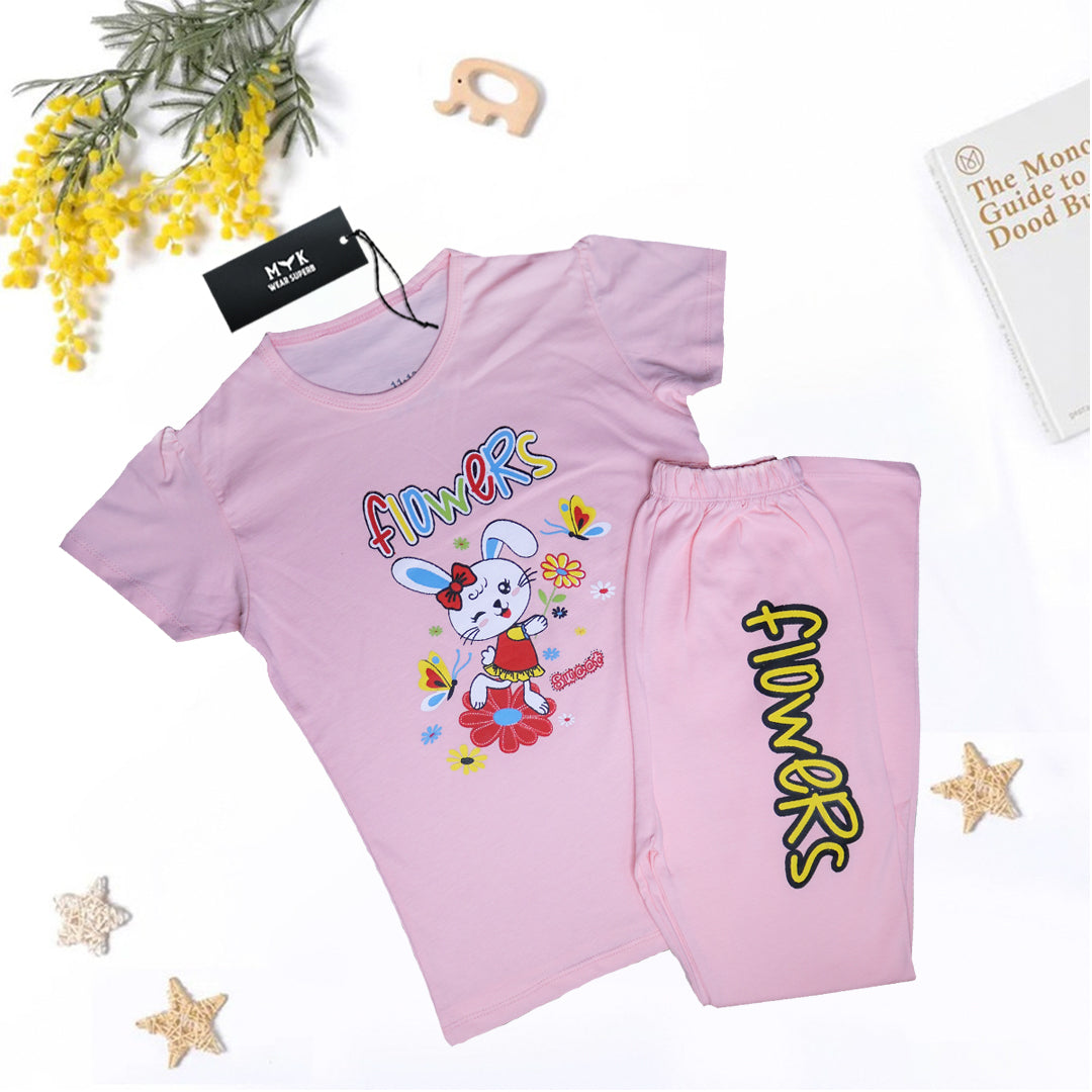 Hello Kitty T-Shirt with Contrast Trouser - Lily